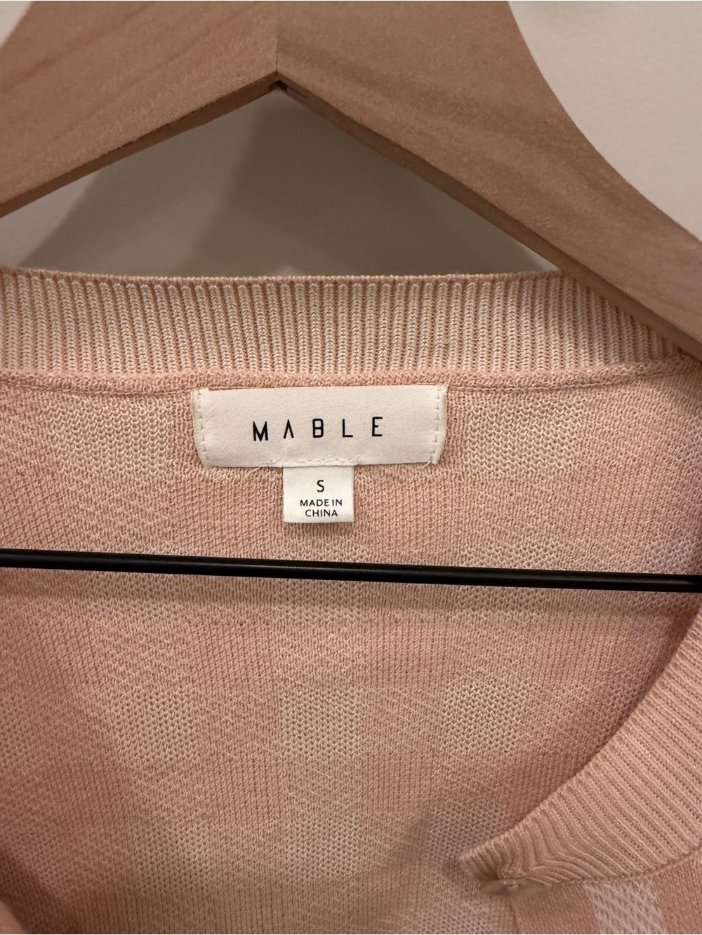 Pink and White Cropped Cardigan Set - Picture 9 of 9
